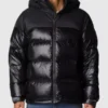 Men Black Puffer Jacket