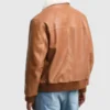 Men’s Aviator B3 Brown Shearling Leather Jacket