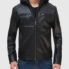 Mens Dodge Leather Jacket