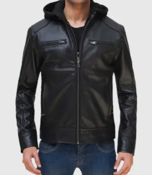 Mens Dodge Leather Jacket