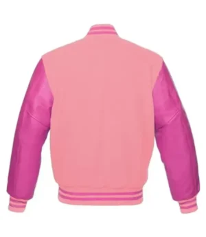 Womens Pink Bomber Jacket (1)