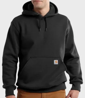 Carhartt Rain Defender Pullover Hoodie in Black