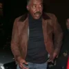 Ernie Hudson Ghostbusters Frozen Empire 2024 Brown Leather Jacket