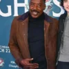 Ernie Hudson Ghostbusters Frozen Empire Brown Leather Jacket