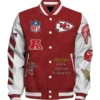 Kansas City Chiefs 4X Super Bowl LIX Champions Winning Spirit Varsity Jacket