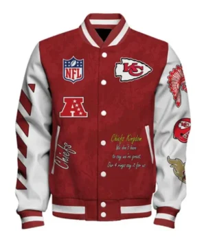 Kansas City Chiefs 4X Super Bowl LIX Champions Winning Spirit Varsity Jacket