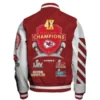 Kansas City Chiefs 4x Champions Design Bomber Jacket