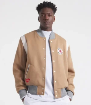 Kansas City Chiefs x Todd Snyder Full Snap Varsity Jacket