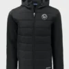 MLB New York Mets Black Puffer Jacket