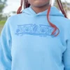 Miss Diana Women’s Blue Hoodie