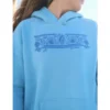 Miss Diana Women’s Oversized Blue Hoodie