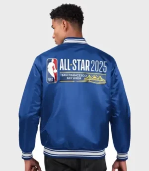 NBA All-Star Game Starter Royal Varsity Jacket