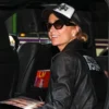 Paris Hilton Infinite Icon Leather Black Jacket