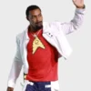 Star Trek Section 31 Movie Event Omari Hardwick White Cotton Jacket