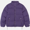 Stussy Puffer Purple Jacket