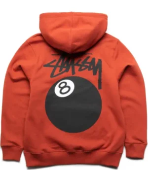 Unisex 8 Ball Red Hoodie