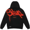 Geedup Hoodie Black and Orange